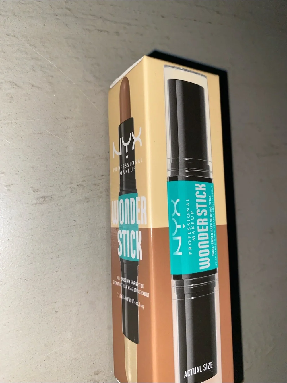 NYX professional makeup, Wonderstick, Universal Light, Dual Ended Face Shaping